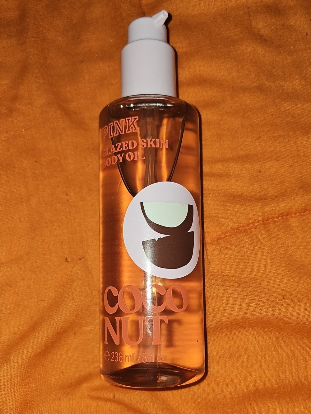 VS PINK Glazed Skin Body Oil!! Nwts, Coconut,  8 Fl Oz!!